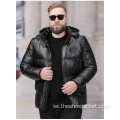 OEM Custom Reflective Puffer Jacket Mens Down Coat